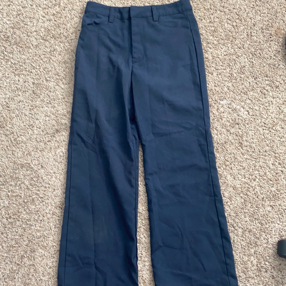cute blue school pants